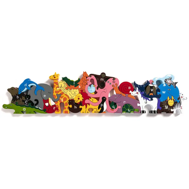 Alphabet Jigsaws Zoo Alphabet 1