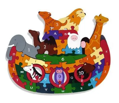 Alphabetjigsaws Noah's Ark 1