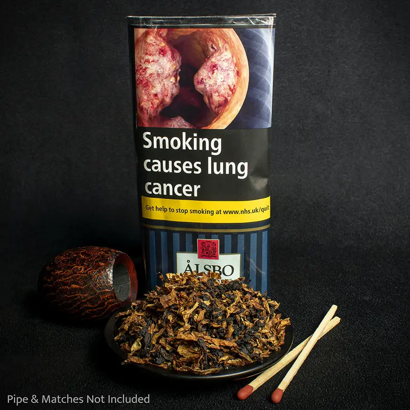 Alsbo Black Vanilla Pipe Tobacco - 50G Packet 1