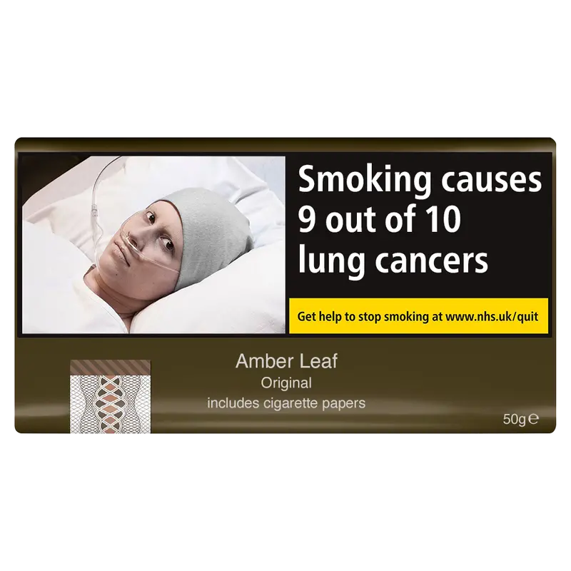 Amber Leaf  50G Pouch Original Hand Rolling Tobacco 1