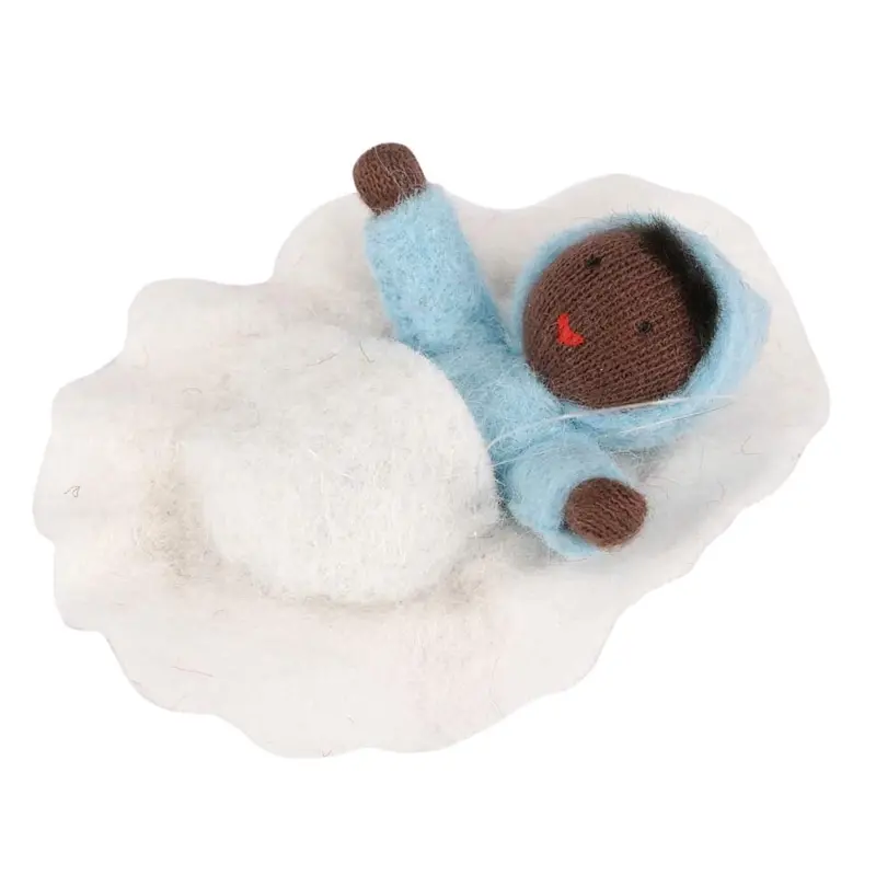 Ambrosius Blue Baby Black Skin In Walnut 1