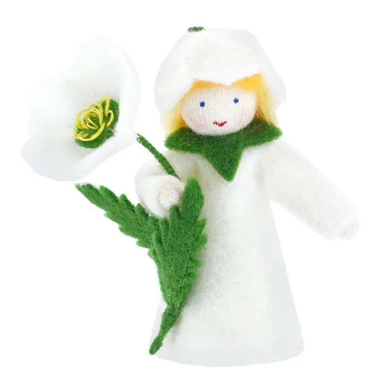 Ambrosius Christmas Rose Flower Girl White Skin 1
