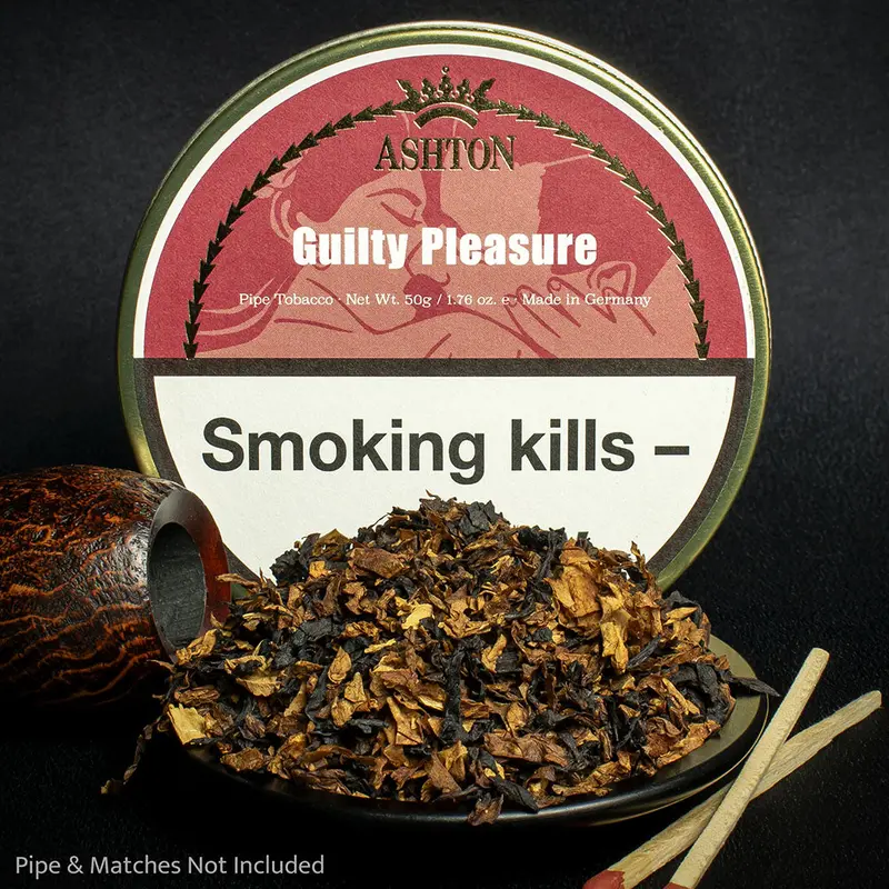 Ashton Guilty Pleasure Pipe Tobacco - 50G Tin 1