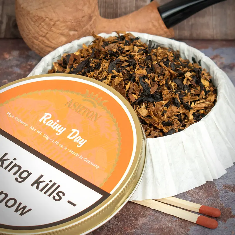 Ashton Rainy Day Pipe Tobacco - 50G Tin 1