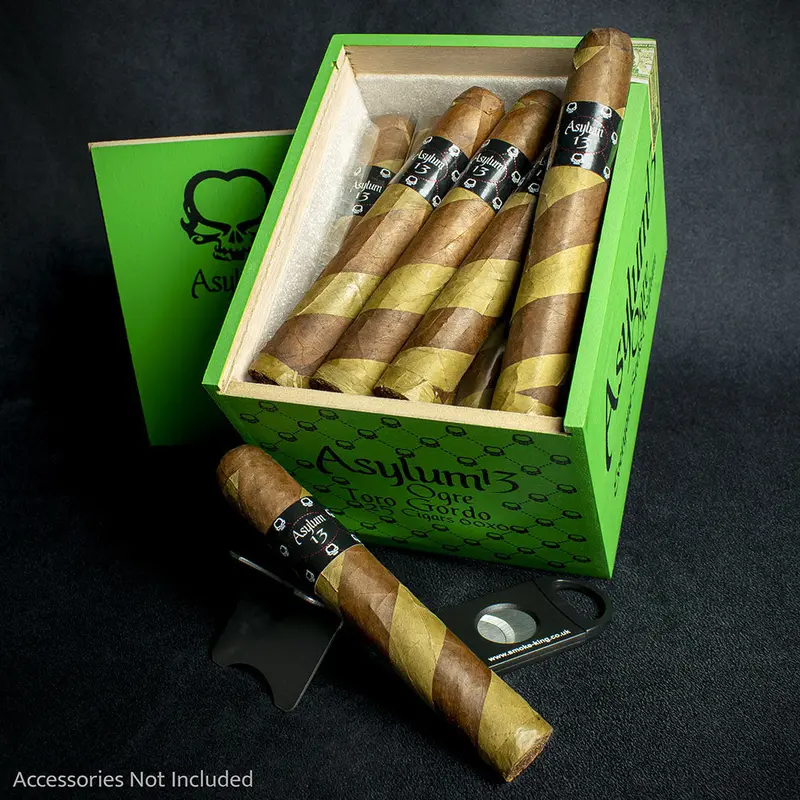 Asylum 13 Ogre Nicaragua Toro Gordo Cigars - Box Of 25 1