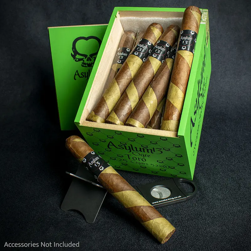 Asylum 13 Ogre Nicaraguan Toro - Box Of 25 Cigars 1