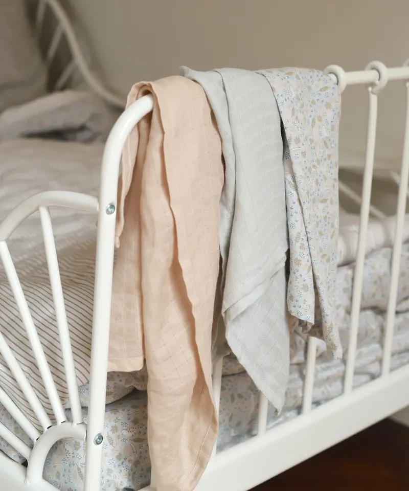 Avery Row Baby Muslin Squares Set Of 3 - Nature Trail 2