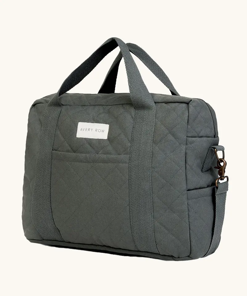 Avery Row Nappy Changing Bag - Flint 1