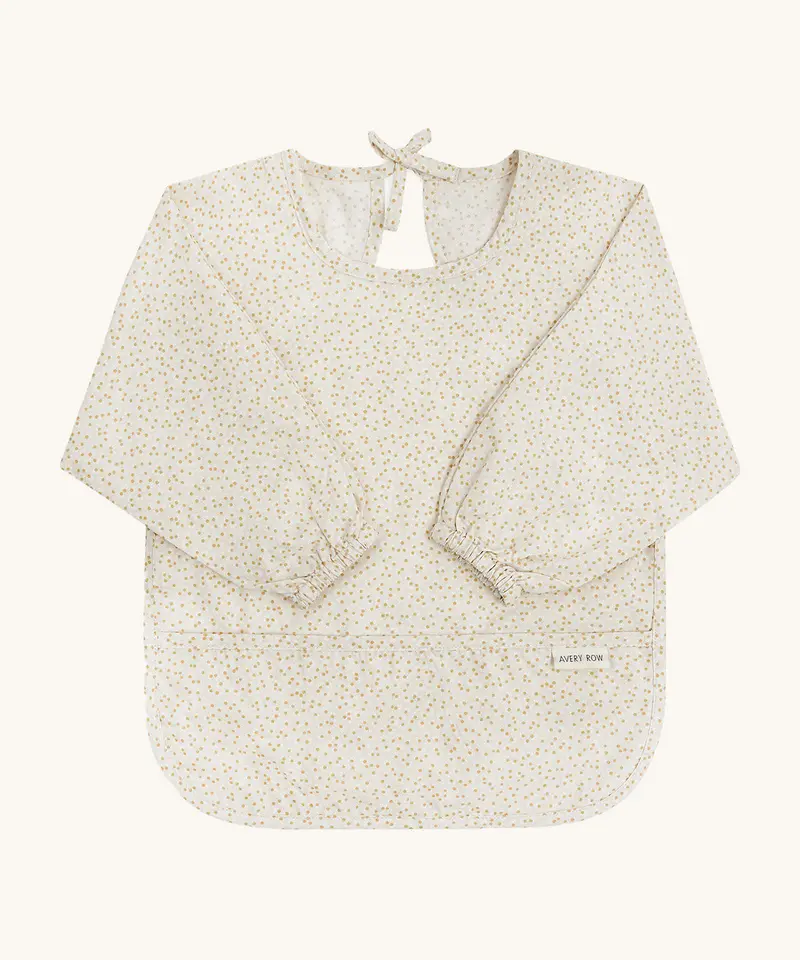 Avery Row Sleeved Bib - Daisy Meadow 1