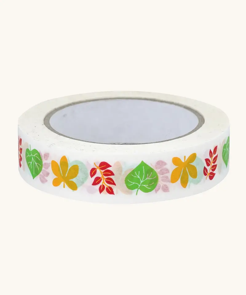 Babipur Autumn Leaves Eco Paper Tape 1