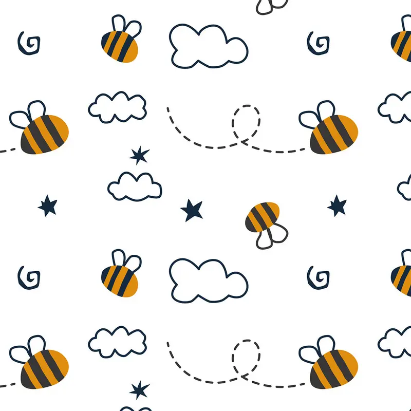 Babipur Eco Buzzy Bee Gift Wrap 2