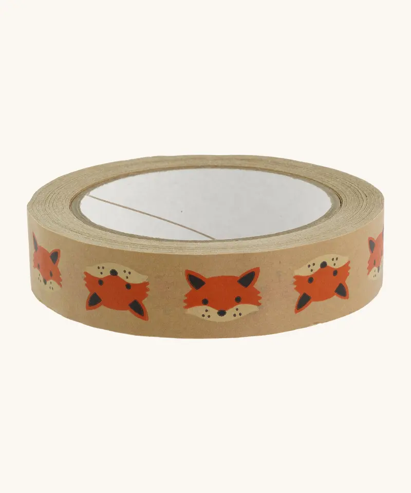 Babipur Kraft Eco Paper Tape - Fox 1