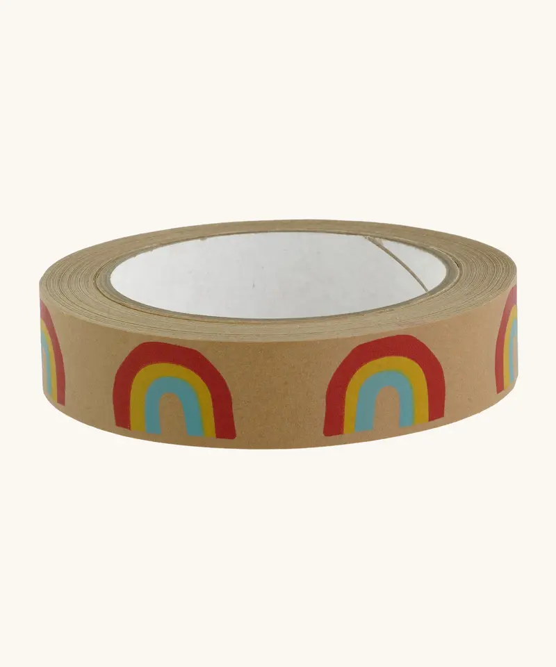 Babipur Kraft Eco Paper Tape - Rainbow 1