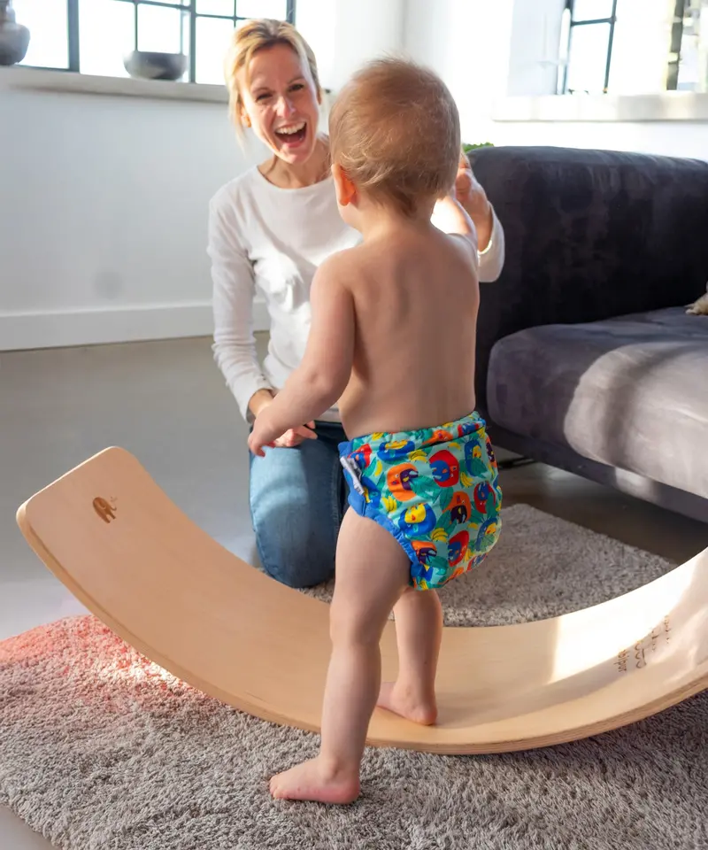 Babipur Wobbel Board Beech Wood - No Felt 1
