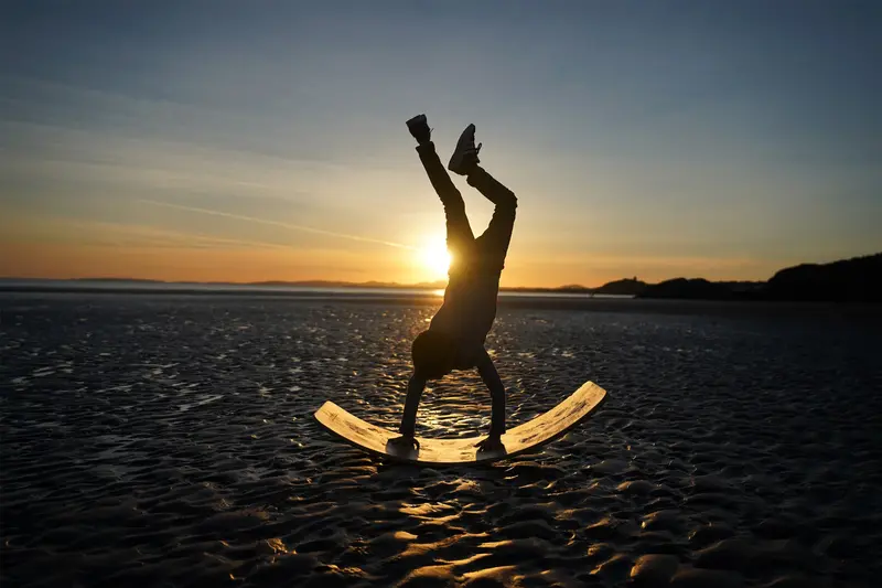 Babipur Wobbel Board Beech Wood - No Felt 2