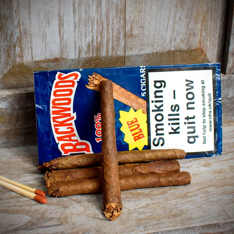 Backwoods Blue Vanilla Cigars - 5 Pack 2