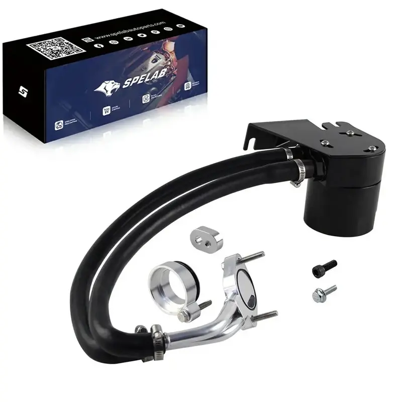 Baffled Oil Catch Can For 2011-2023 Ford 6.7L Powerstroke |Spelab 1