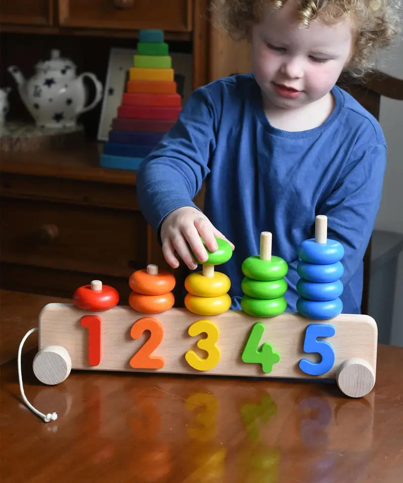 Bajo 1-5 Pull Along Stacker 1