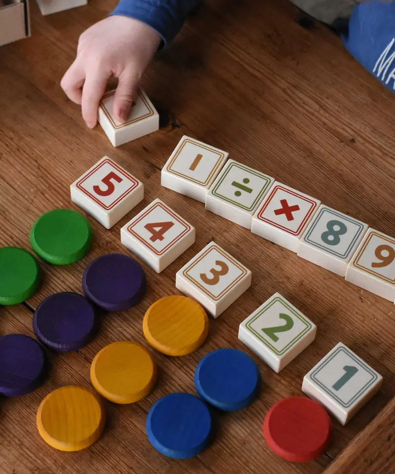 Bajo 40 Numbers & Symbols Blocks 2