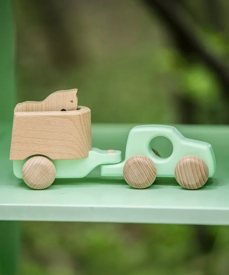 Bajo 4X4 Car & Horse Trailer-Mint 1