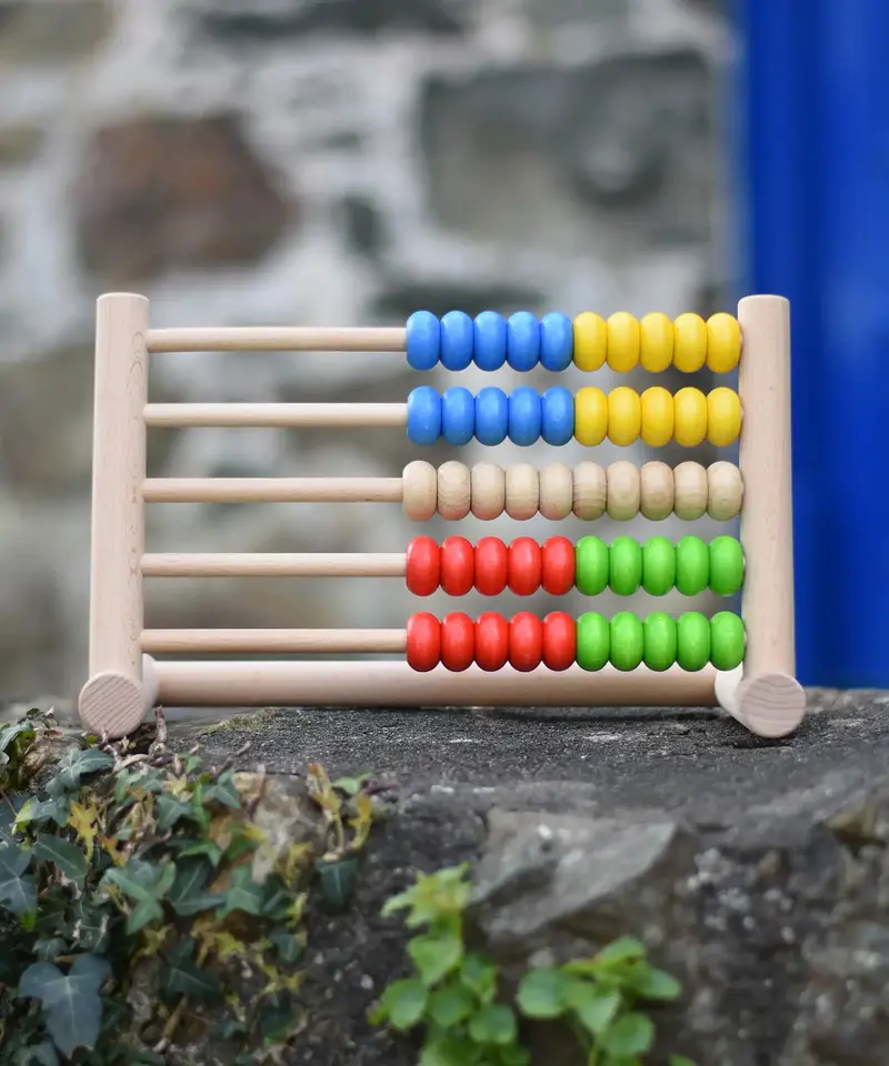 Bajo 50-Bead Wide Abacus 1