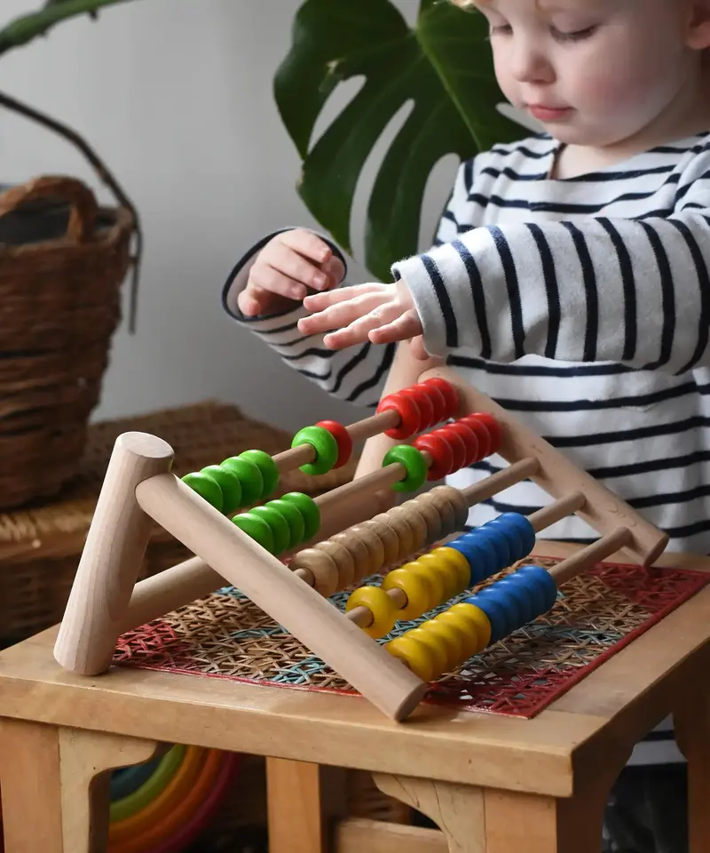 Bajo 50-Bead Wide Abacus 2