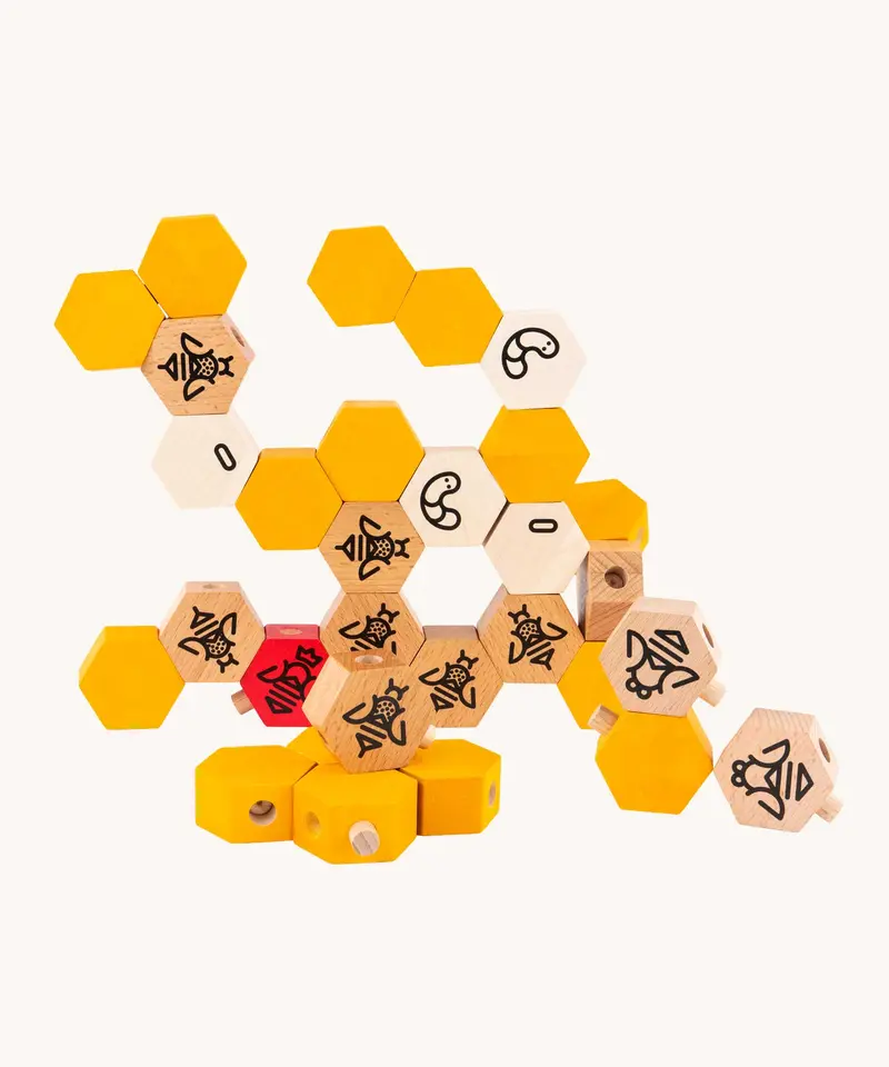 Bajo Bee Hive Wooden Blocks 1