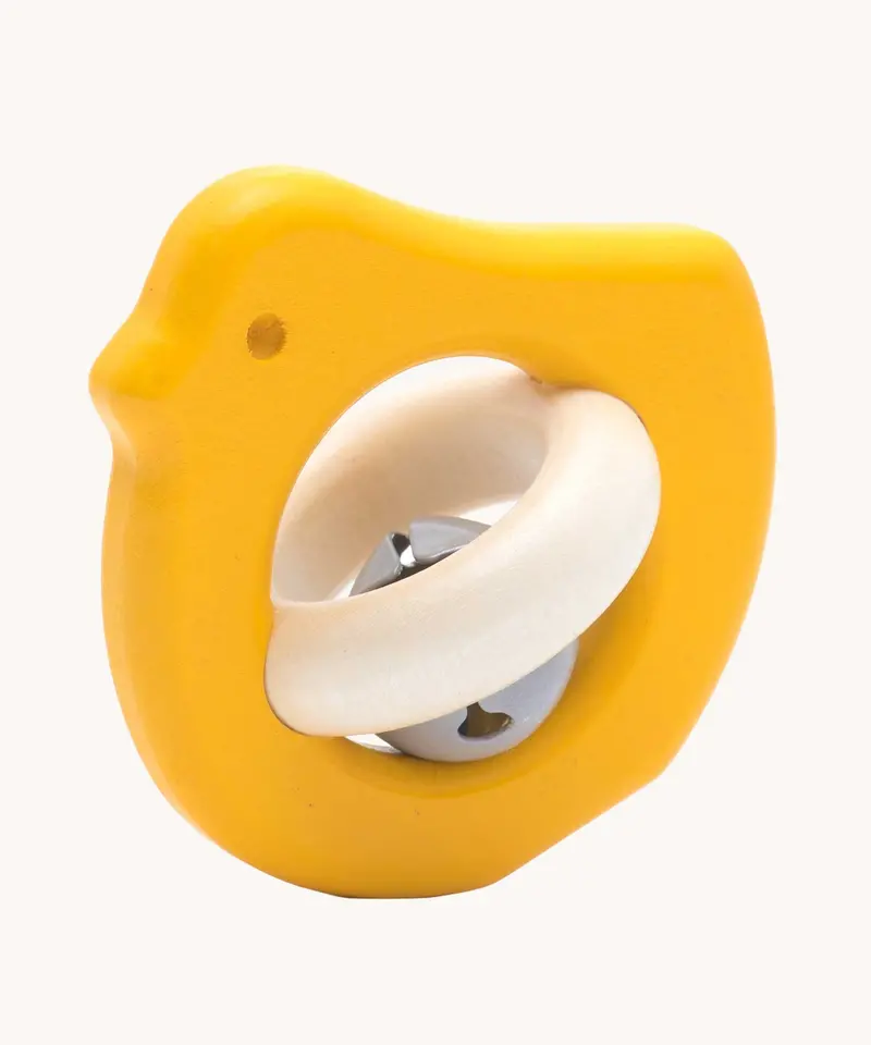 Bajo Bird Rattle - Yellow 1
