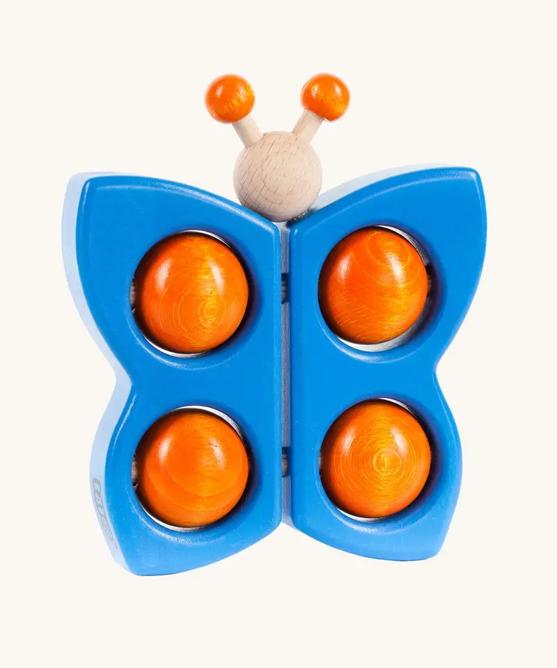Bajo Blue Butterfly Teether 1