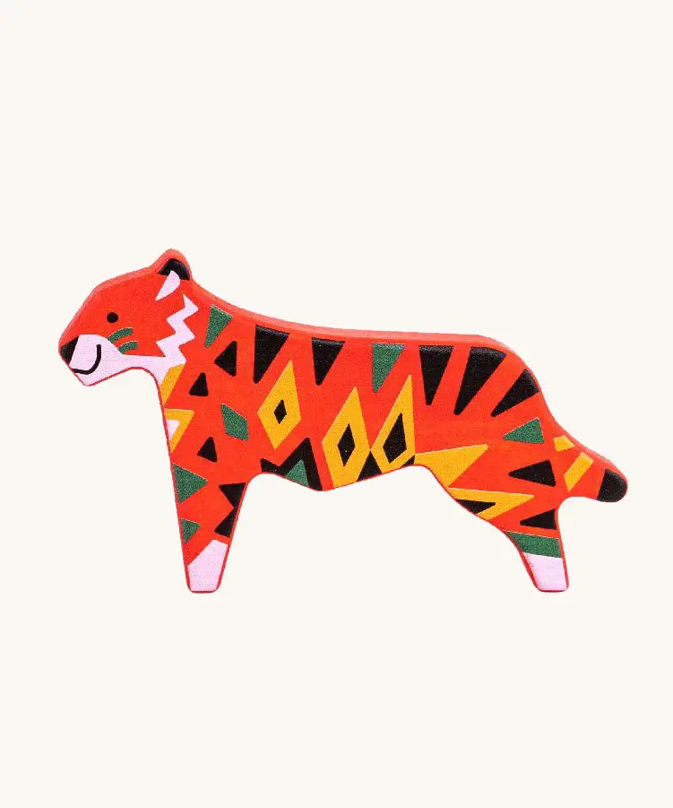 Bajo Endangered Animals Tiger Figure 1