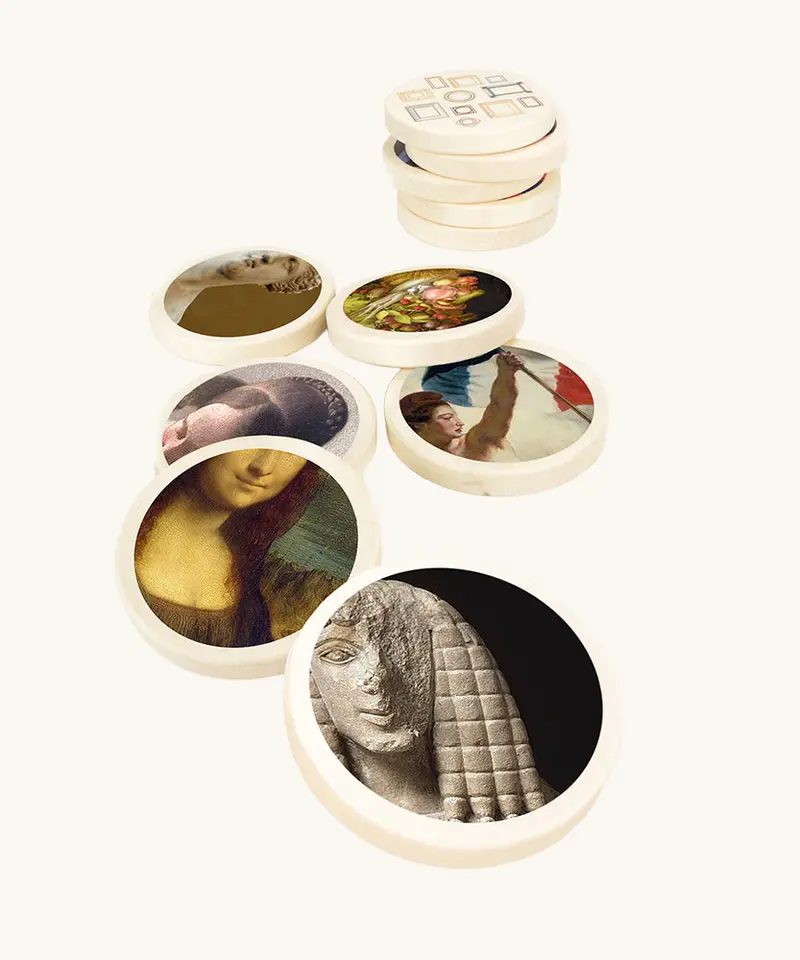 Bajo Faces Of Art Memory Game 1