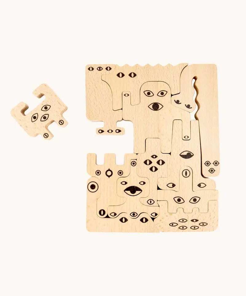 Bajo Friendly Monsters Puzzle & Figures 2