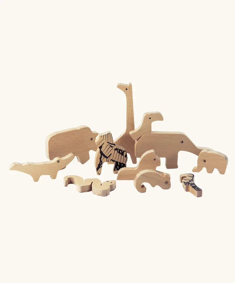Bajo Jungle Puzzle-Black Print 2