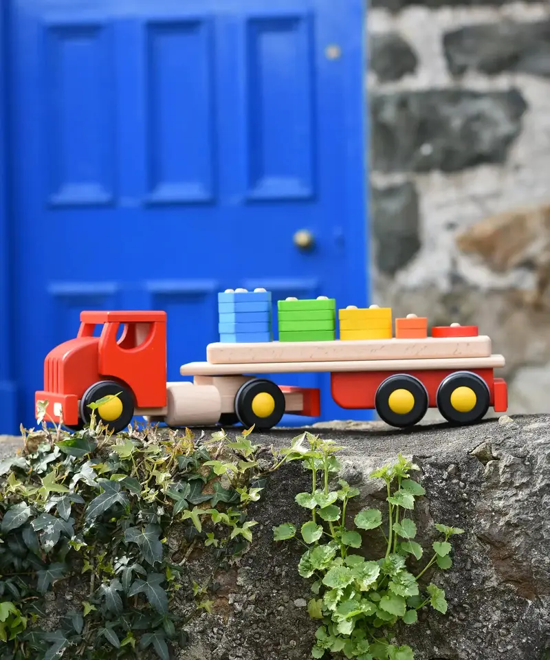 Bajo Large Red Cargo Truck 1