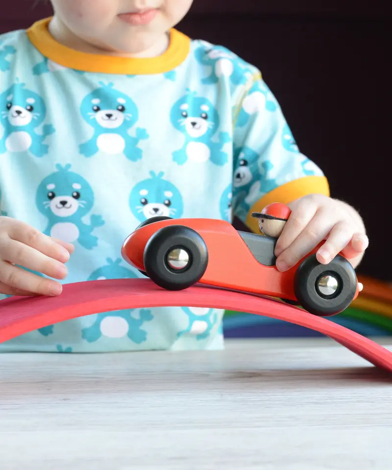 Bajo Lr Wooden Race Car 2