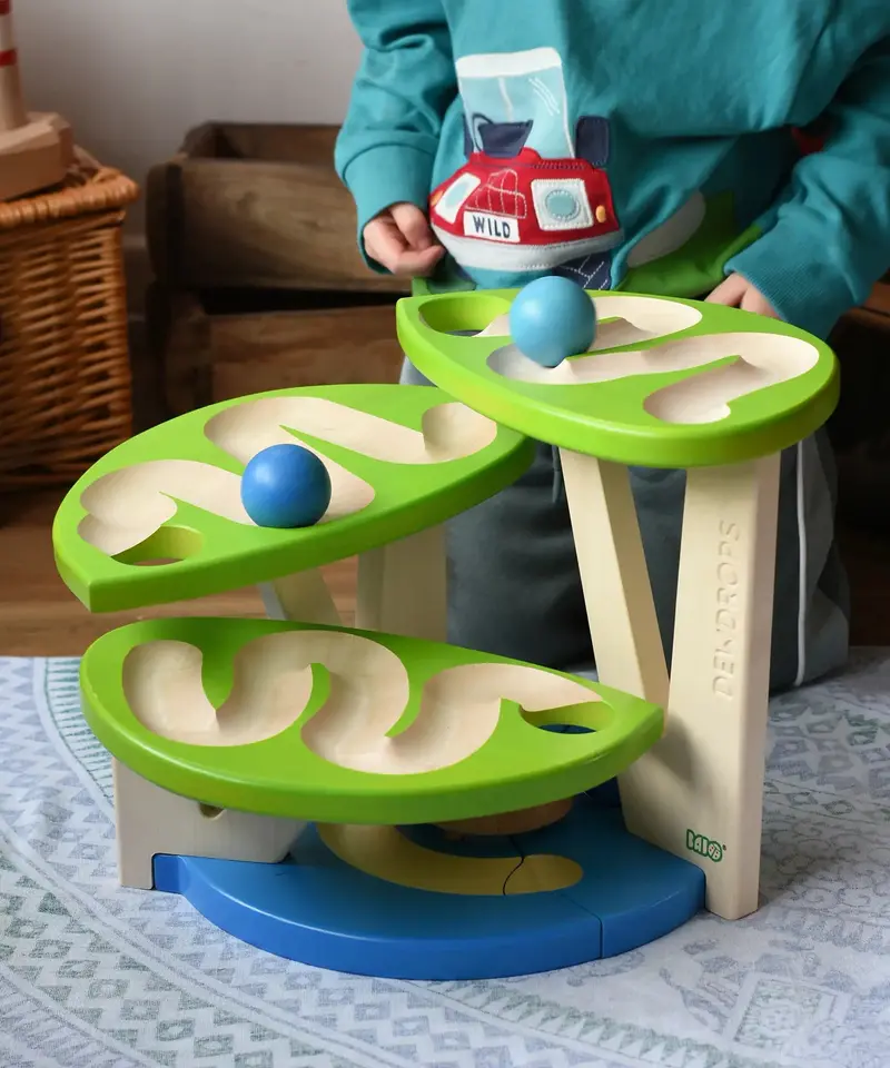 Bajo Marble Run - Dewdrop Coloured 2