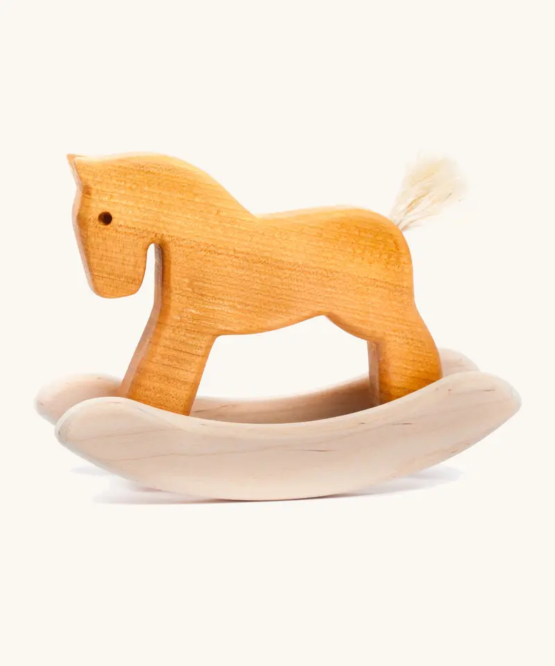 Bajo Mini Wooden Rocking Horse 2