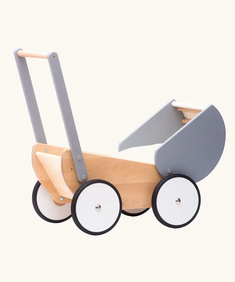 Bajo Monochrome Doll's Pram 1