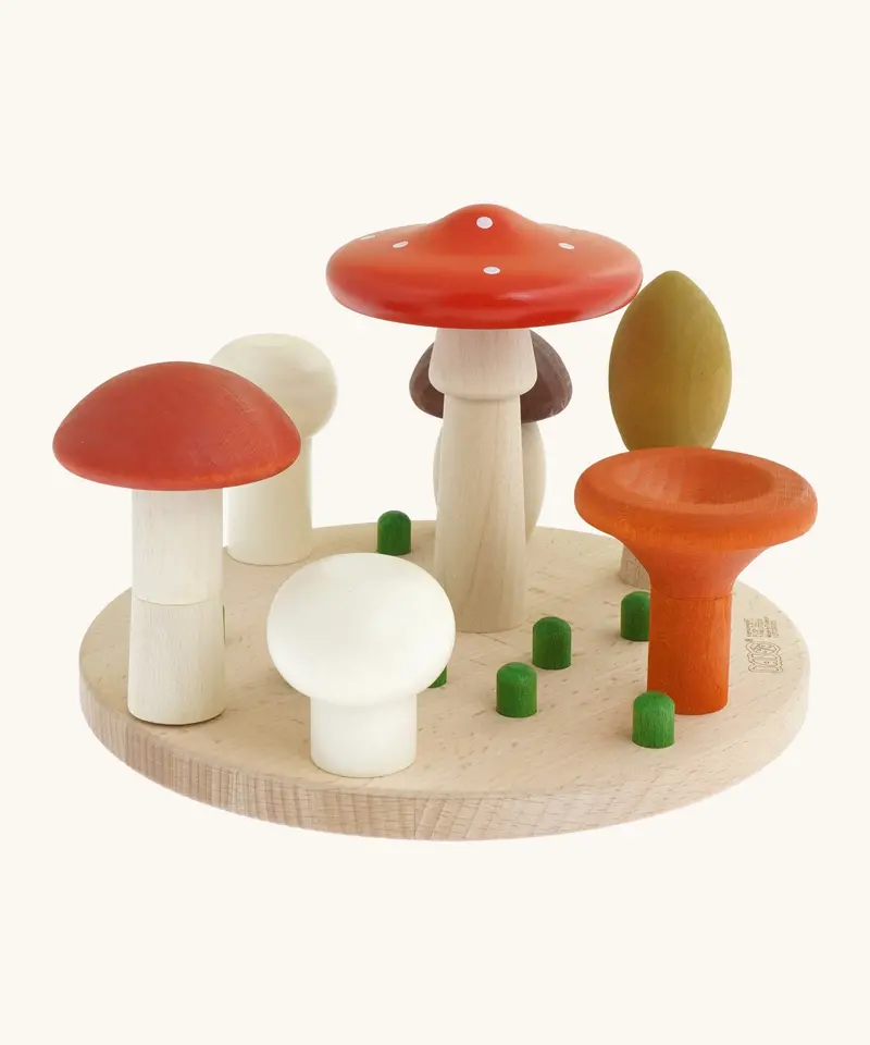 Bajo Mushroom Forest Peg Puzzle 1