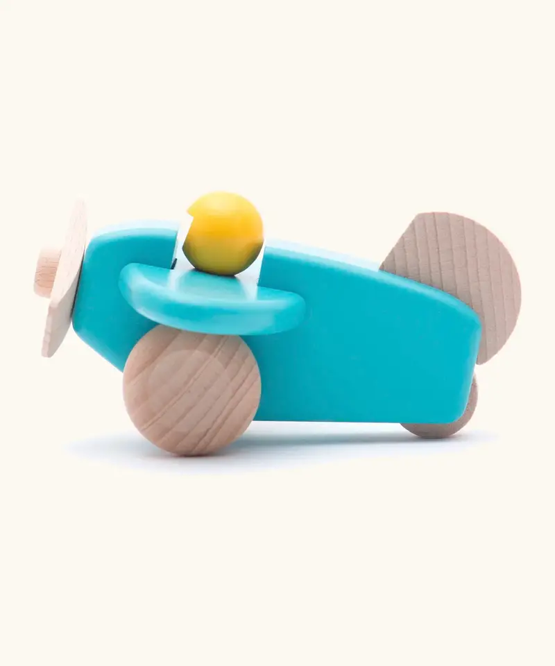 Bajo Plane With Pilot - Light Blue 1