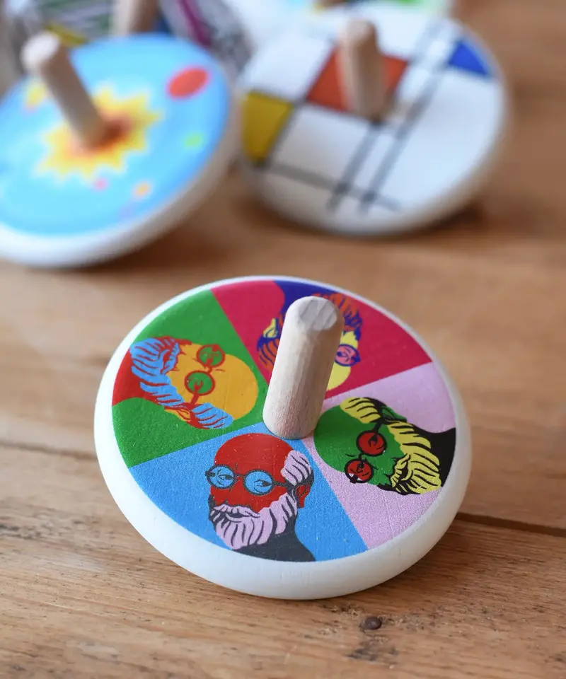 Bajo Pop Art Mr Bajor Spinning Top 2