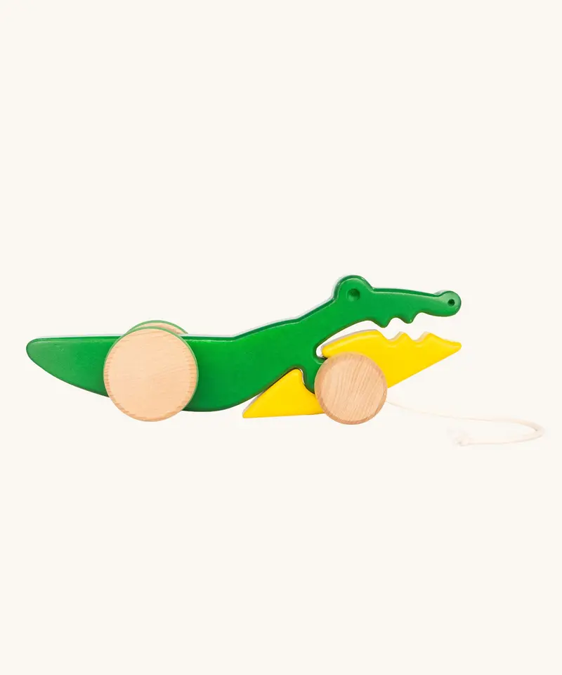 Bajo Pull Along Crocodile 1