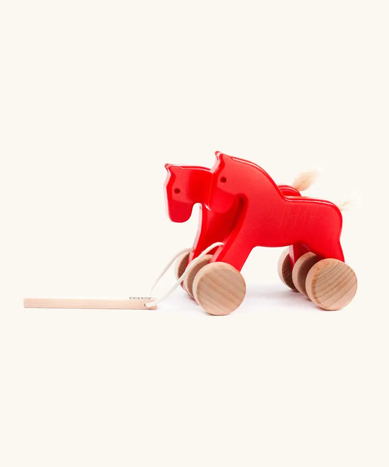 Bajo Pull-Along Jumping Horses 3