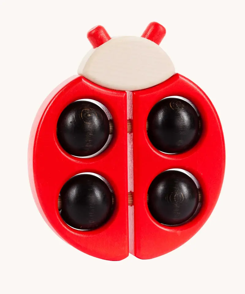 Bajo Red Ladybird Teether 1