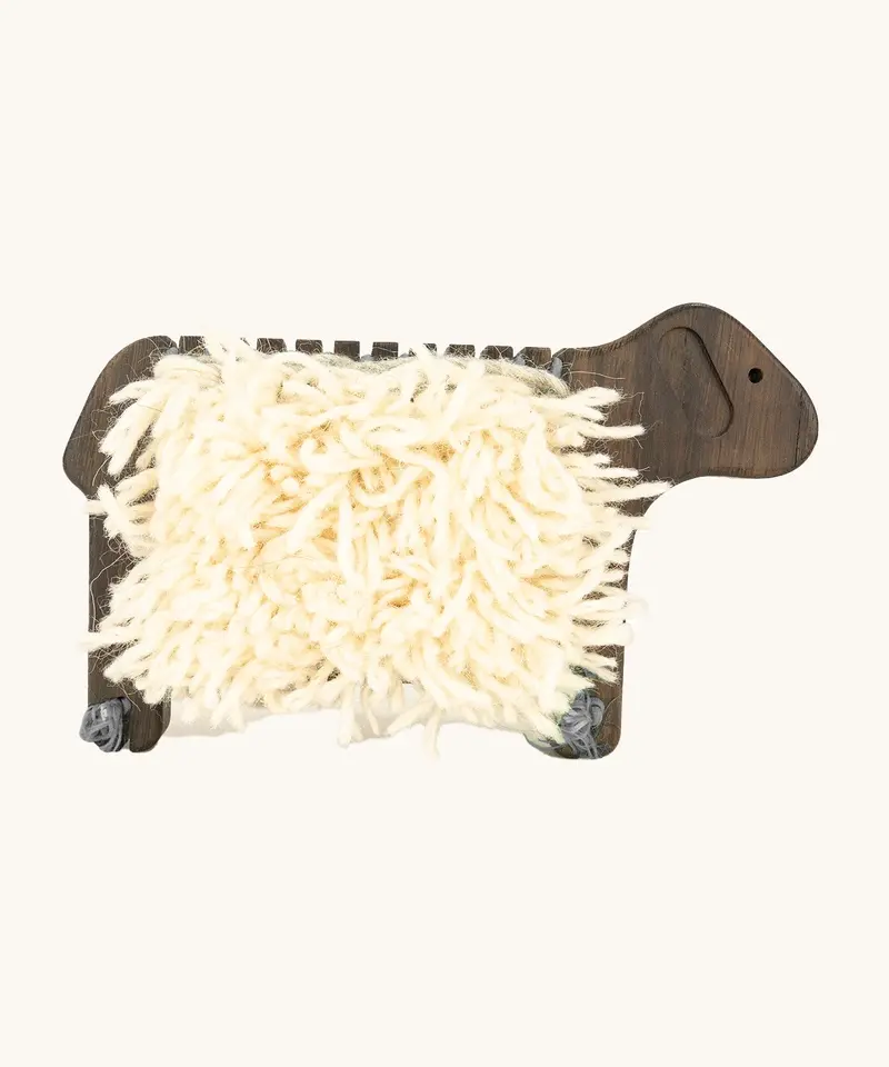 Bajo Weaving Sheep Loom - Black Oak 1