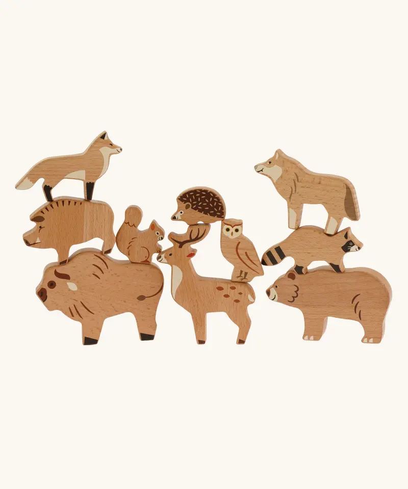 Bajo Wild Animals Forest Set 1