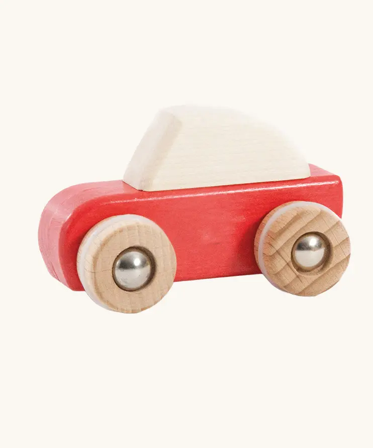 Bajo Wooden Pull Back Car 1