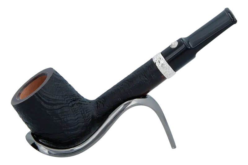 Barling Trafalgar Fossil Briar Pipe - Shape 1814 1