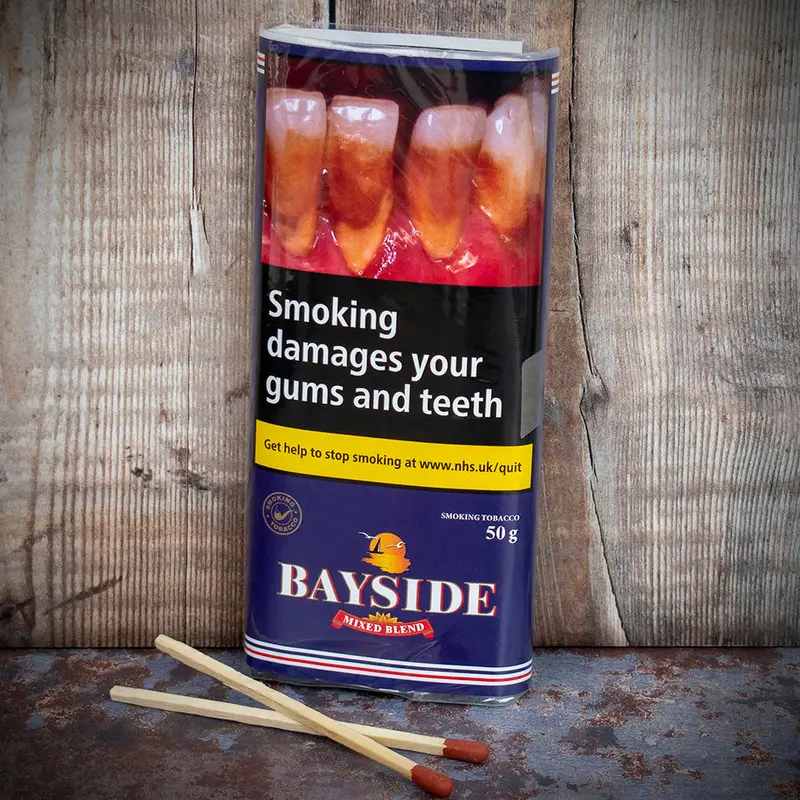 Bayside Mixed Shag Tobacco - 50G Packet 1