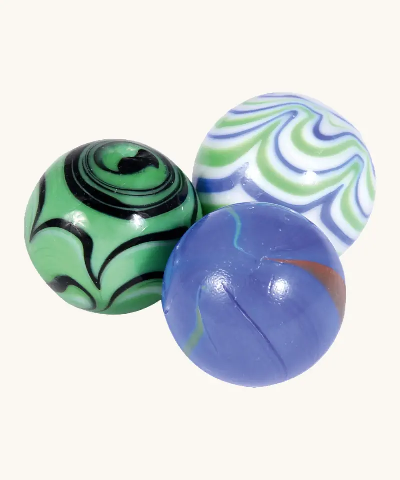 Beck 3 Glass Marbles - 20Mm 1